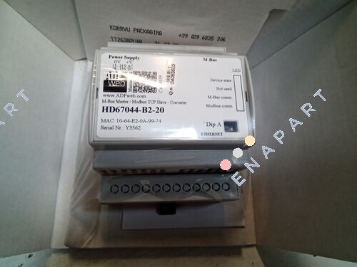 HD67044-B2-20 Шлюз M-Bus / Modbus TCP