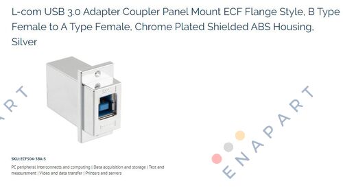 ECF504-3BA-S Адаптер Муфта Панельне кріплення