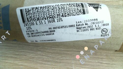 ZWS100ESS 560R 10% Цемент. Вірересистор
