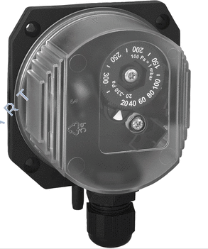 P/N: H531000, Type: JDW-5 Z Диференціальне реле тиску з кутовим кронштейном