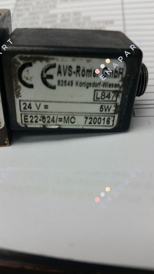 70001138 - E22-024/= -M0 Solenoid coil IP00 магнітна котушка
