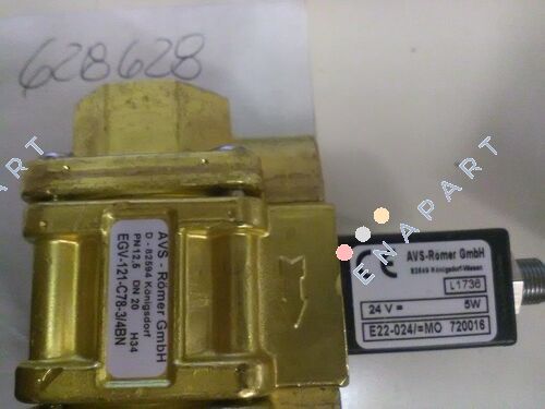 EGV-121-C78-3/4BN-00 / 618821 Частковий 2/2-ходовий електромагнітний клапан з вторинним рельєфом