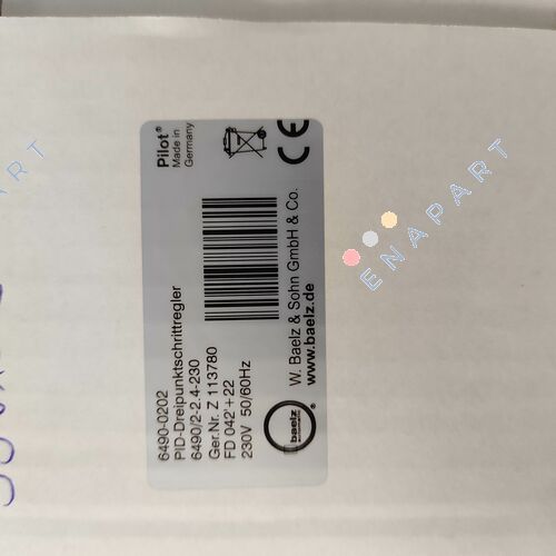 6490-0202/ 6490/2-2.4-230 PID триточковий кроковий контролер