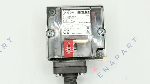 P/N: 0403-074, Type: E1H-H15-P6-T Реле тиску