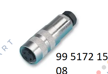 99 5172 15 08 Круговий роз'єм M12