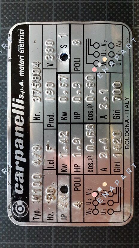 Typ 100p4-TB-SO двигун