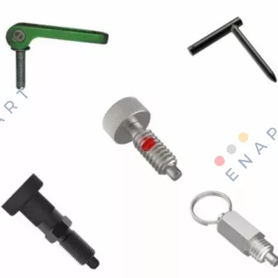 CL-3-BLPB-2.00 Штифт кульового блокування з ручкою кнопки