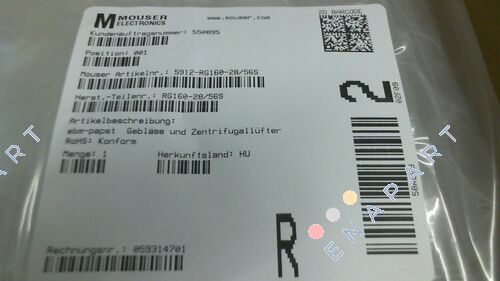 RG160-28/56S Повітродувки і відцентровий фалтер