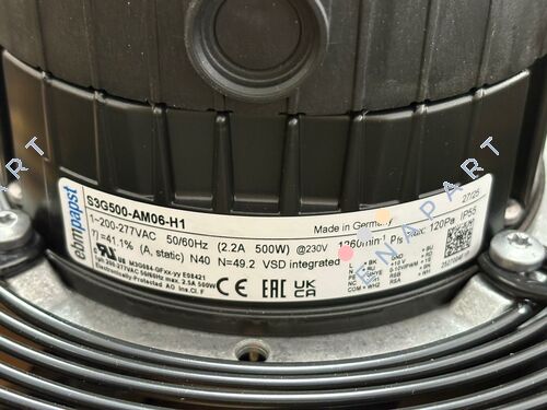S3G500AM06H1 Вентилятор