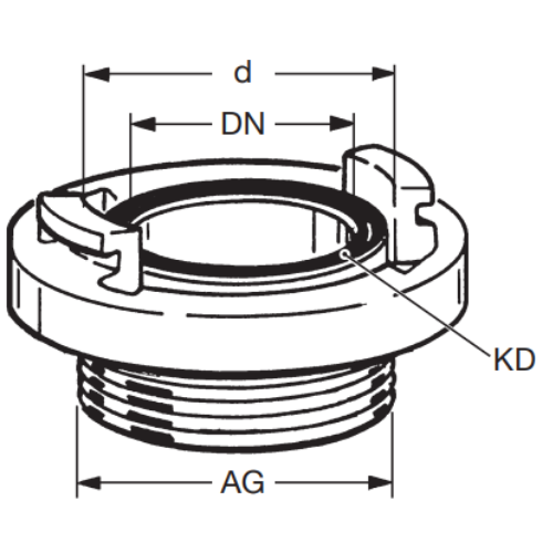 Storz C − 2" A Al