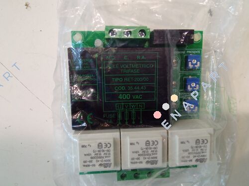RET-200/00 400V (cod. 00354443) Трифазне реле вольтметра