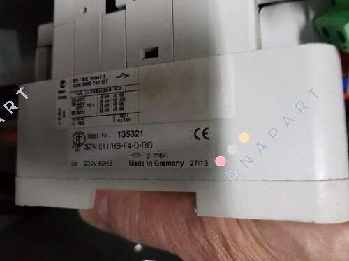 135321 ( S7N 011/HS-F45-D-RG) ГОЛОВНИЙ ВИМИКАЧ АВАРІЙНОГО