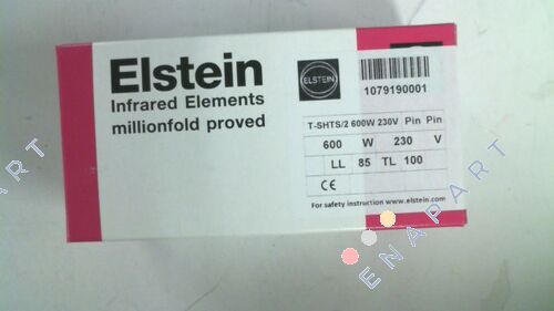 T-SHTS/2 600 W 230 V Керамічні інфрачервоні випромінювачі