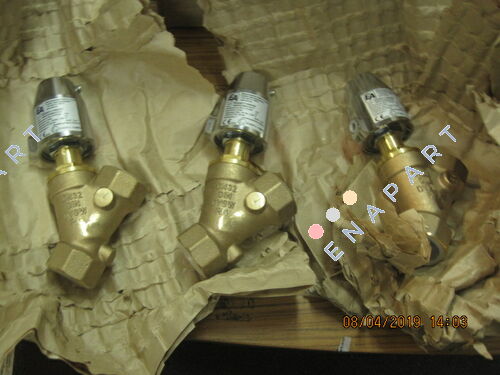 DG2D2111032/AX Клапан з контрольованим тиском, G1 1/4", SK50-Ms., AX, червона латунь/PTFE, нормально закритий, зі середовищем