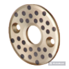 THRUST WASHER, BRONZE WITH SOLID LUBRICANT