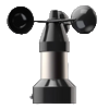 Wind Sensors With Central Fixing