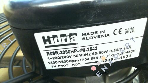 R09R-3030HP-4M-2543 Осьовий вентилятор