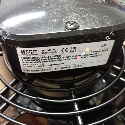 R09R-3530HA-4T-4258 осьовий вентилятор