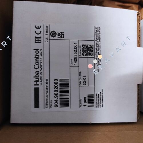 604.9002000 Перемикач перепаду тиску