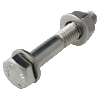 Hexagonal Bolts with Nuts CF