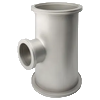 Reducing Tee, stainless steel