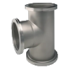 Tee, stainless steel