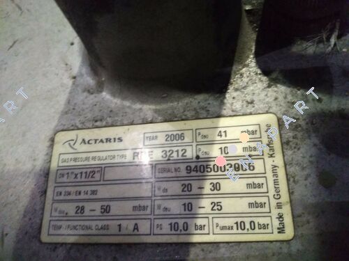 RBE 3212 Газовий регулятор