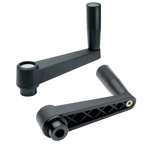 Plastic Cranks with Revolving Handle by ELESA®