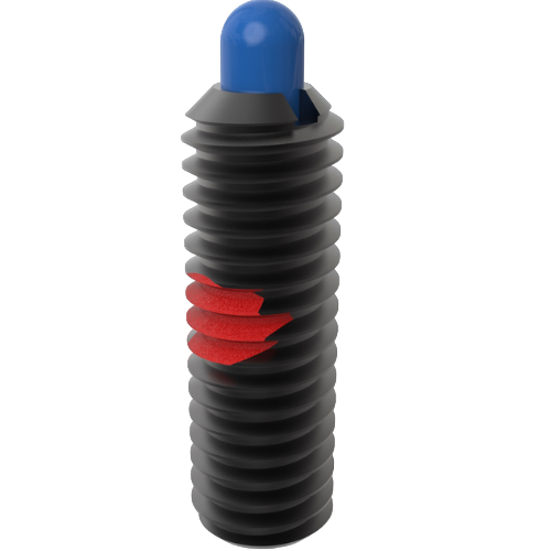 Delrin Tip / Steel Spring Plungers