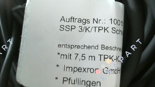 SSP 3/K/TPK Поплавкові вимикачі
