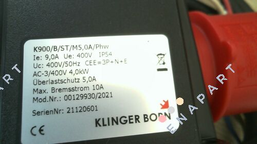 K900/B/ST/M5,0A/PhW (0012.9930) гальмівний вимикач