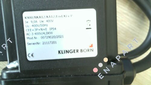K900/NKA12/KA12/KLvP/End/3Ph-400V (0072.9020) Комбінований вимикач