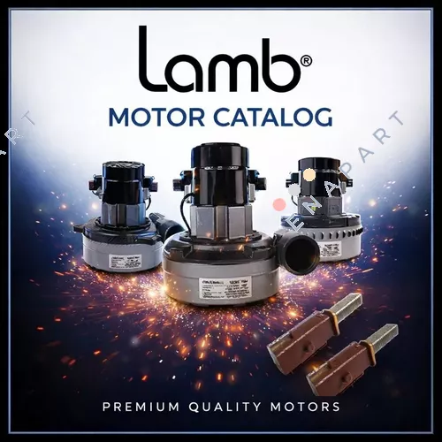 1150 W TG S2 всмоктуючий двигун Lamb Electric 240V