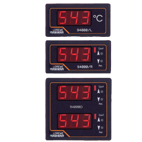 panel meter ( temperature and analog signal)