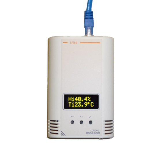 Room thermometer and hygrometer