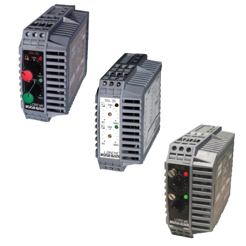 Threshold relays for analog signal