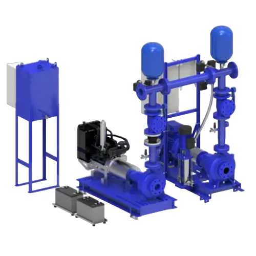 GEM booster set acc to EN 12845