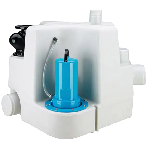 Sekamatik 300 High volume compact wastewater lifting stations with 2 pumps