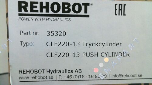 p/n: 35320, Type: CLF220-13 Нажимні циліндри компактні CL/CLF