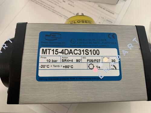 MT15-4DAC31S100 Пневматичний привід