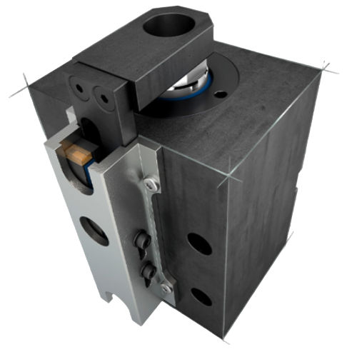 Block cylinder with position sensing - BZP 501 and BZP 321