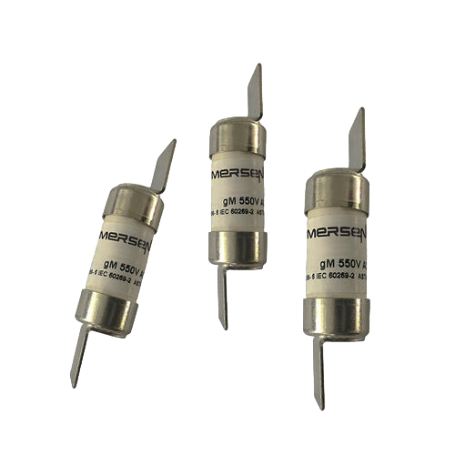 Offset Blade fuse-links gM 550VAC/250VDC