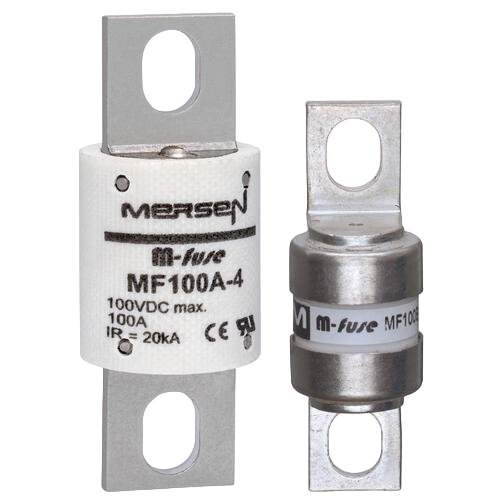 M-fuse MF 100VDC Max., L/R less than or equal 1.5ms, 50 - 200A