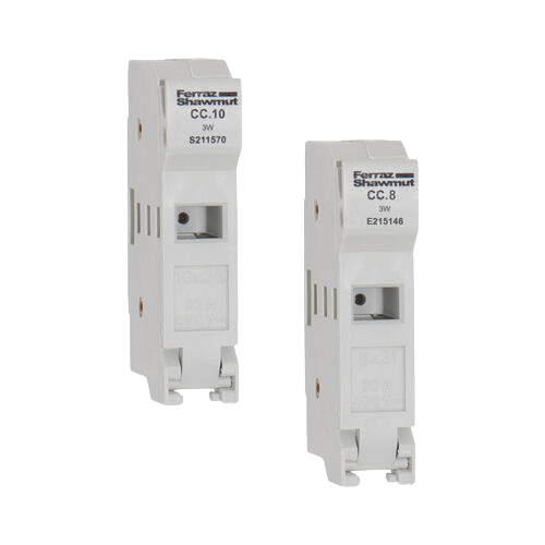 Compact fuse-holders CC8, CC10