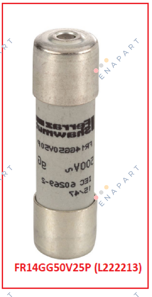 FR14GG50V25P (L222213) НИЗЬКОВОЛЬТНІ ЗАПОБІЖНИКИ IEC