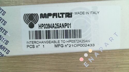 1652 / HP-039-4-A25-A-N-P01 