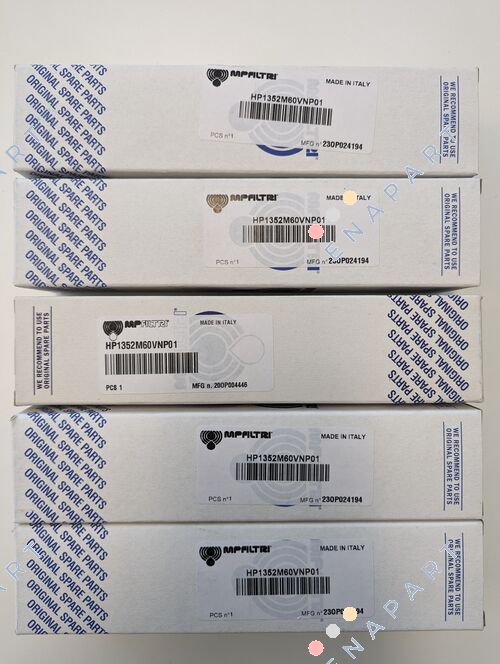 4335 / HP-135-2-M60-V-N-P01 МЕТАЛЕВИЙ СІТЧАСТИЙ ФІЛЬТРУЮЧИЙ ЕЛЕМЕНТ