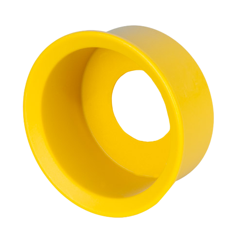 Guards for mushroom push-buttons