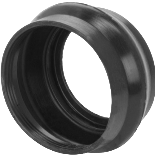 Bellows for mushroom push-buttons