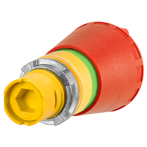 Mushroom push-button Ø 44, key release